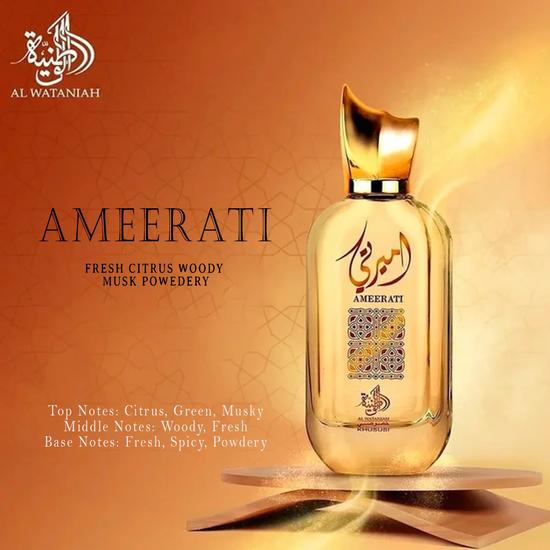 Al Wataniah Ameerati Perfume Eau De Parfum By Al Wataniah Khususi 100ml