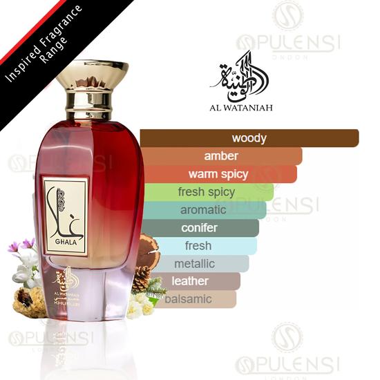 Al Wataniah Ghala Perfume Eau De Parfum By Al Wataniah 100ml