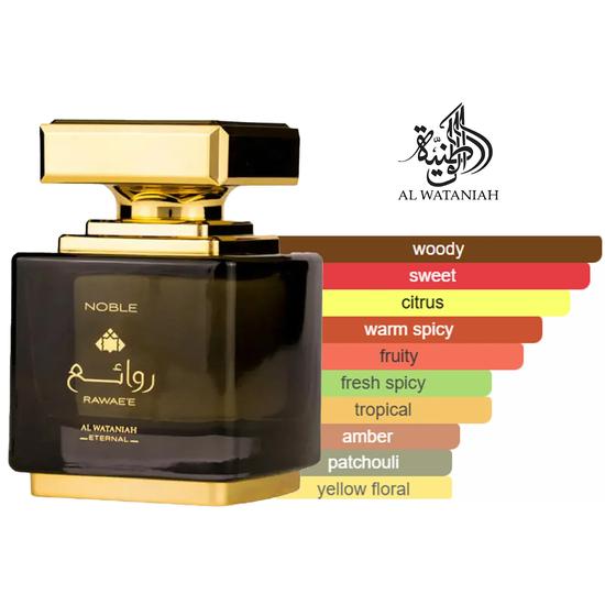 Al Wataniah Rawae'e Noble Eau De Parfum By Al Wataniah 100ml