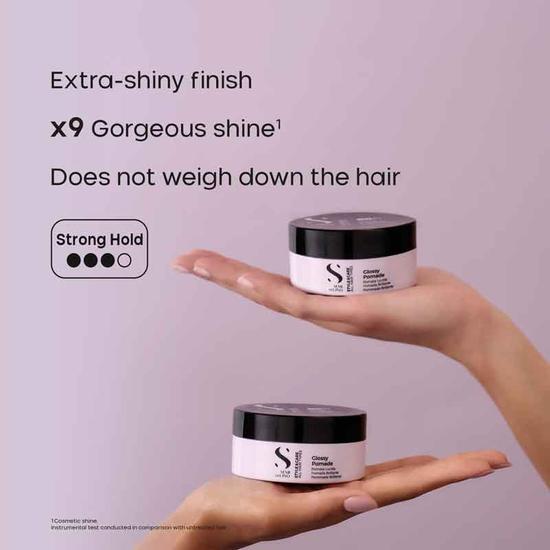 Alfaparf Semi Di Lino Style & Care Glossy Pomade Strong Hold