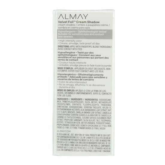 Almay Velvet Foil Cream Eyeshadow 040 Ruby Glam 10.65ml