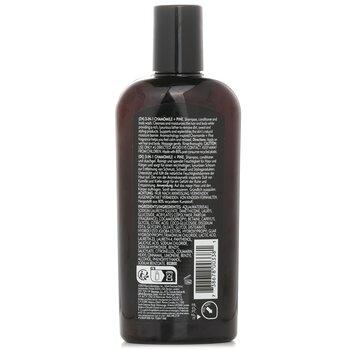 American Crew 3-in-1 Chamomile + Pine Shampoo, Conditioner & Body Wash 250ml