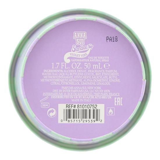 Anna Sui Sundae Violet Vibe Eau De Toilette 50ml