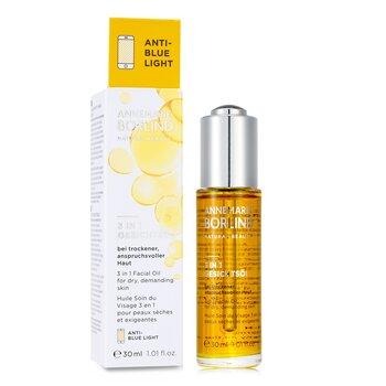 Annemarie Borlind 3 In 1 Facial Oil For Dry, Demanding Skin 30ml