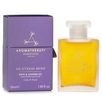 Aromatherapy Associates De-Stress Mind Bath & Shower Oil 55ml