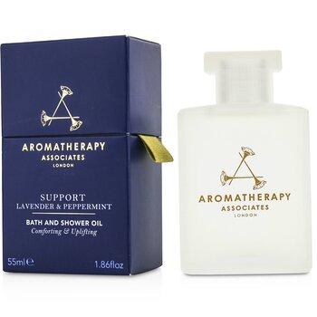 Aromatherapy Associates Support Lavender & Peppermint Bath & Shower Oil 55ml