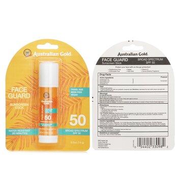 Australian Gold Face Guard Sunscreen Stick SPF 50 14g