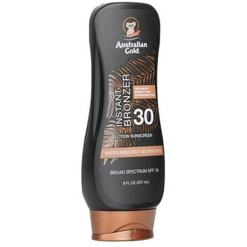Australian Gold Lotion Sunscreen SPF 30 With Instant Bronzer 237ml