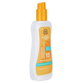 Australian Gold Spray Gel Sunscreen SPF 15 Ultimate Hydration 237ml