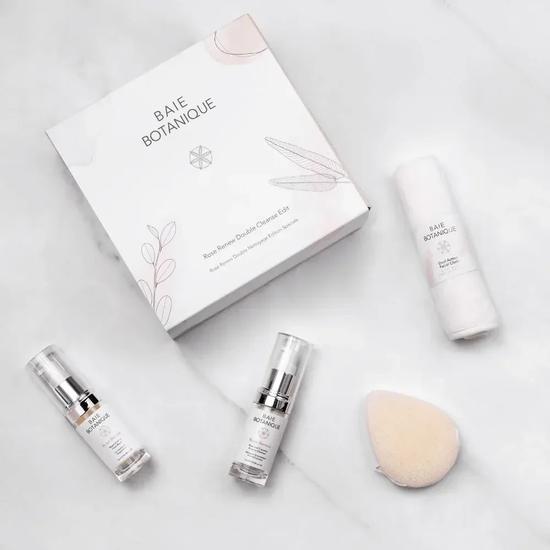 Baie Botanique Rose Renew Double Cleanse Edit