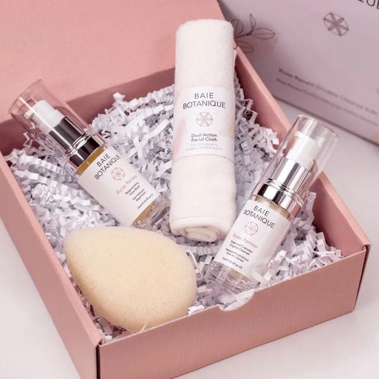 Baie Botanique Rose Renew Double Cleanse Edit