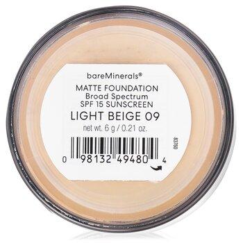 bareMinerals Matte Foundation Broad Spectrum SPF 15 Light Beige 6g