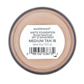 bareMinerals Matte Foundation Broad Spectrum SPF 15 Medium Tan 6g