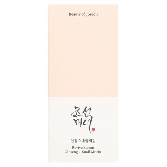 Beauty of Joseon Revive Serum With Ginseng Root & Snail Mucin For Dry, Sensitive Or Oily Skin 30ml