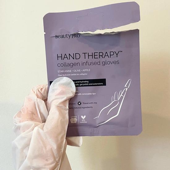 BeautyPro HAND THERAPY Glove With Removable Finger Tips Pack of 4