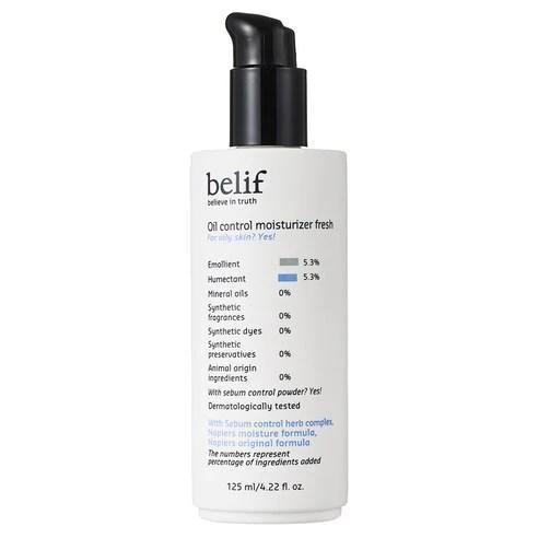 Belif Oil Control Moisturiser Fresh 125ml