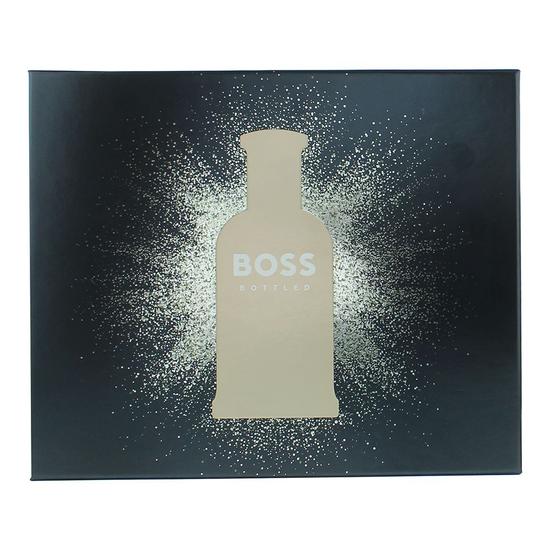 Boss Bottled Gift Set 100ml Eau De Toilette + 100ml Shower Gel + 150ml Deodorant Spray