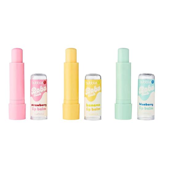 Bubble T Boba Tea Lip Balm Set 3 x 4.5g
