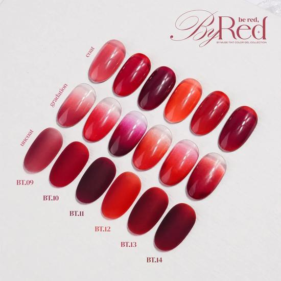 By Muse Tint Colour Gel Polish By Red BT.09
