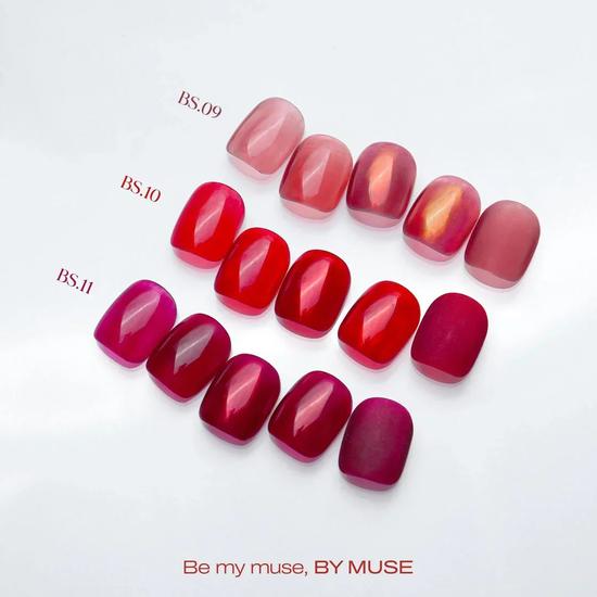 By Muse Tint Colour Gel Polish By Red BT.09