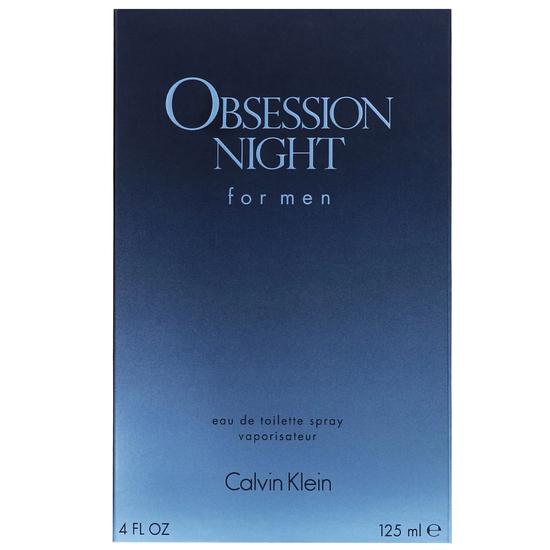 Calvin Klein Obsession Night For Men Eau De Toilette 125ml