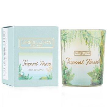 Carroll & Chan 100% Beeswax Votive Candle Tropical Forest 65g