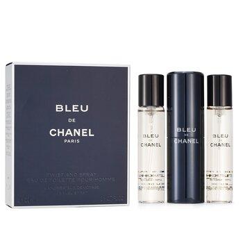 CHANEL Bleu de Chanel Eau De Toilette Trio 3x20ml