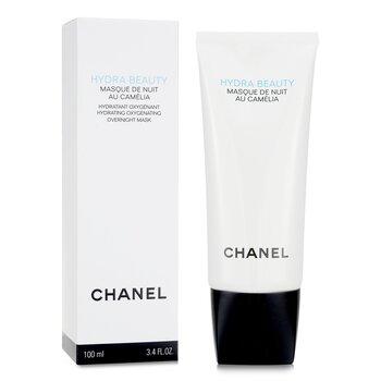 CHANEL Hydra Beauty Masque De Nuit Au Camelia Hydrating Oxygenating Overnight Mask 100ml