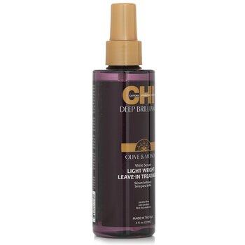 CHI Deep Brilliance Olive & Monoi Shine Serum Light Weight Leave-In Treatment 178ml