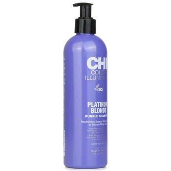 CHI Ionic Colour Illuminate Shampoo Platinum Blonde Purple Shampoo 355ml