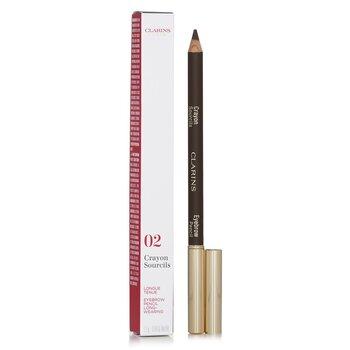 Clarins Eyebrow Pencil Long-Wearing 01 Dark Brown