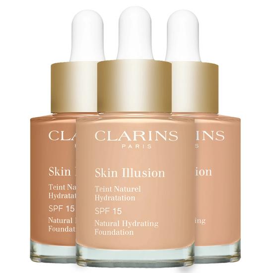 Clarins Skin Illusion Natural Radiance Foundation SPF 15 112 Amber