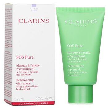 Clarins SOS Pure Rebalancing Clay Mask 75ml