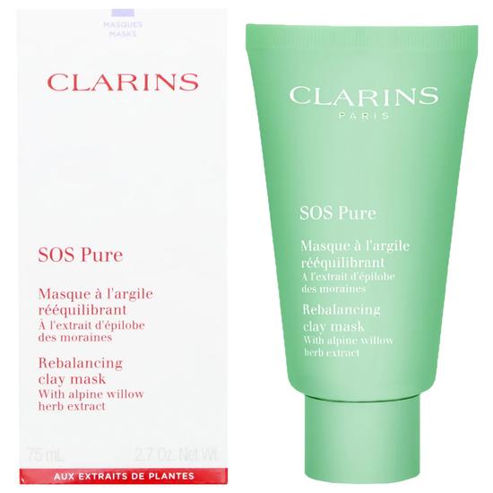 Clarins SOS Pure Rebalancing Clay Mask 75ml