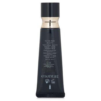Clé de Peau Beauté Radiant Cream Foundation SPF 25 O20 Light Medium Ocher 21ml