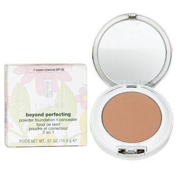 Clinique Beyond Perfecting Powder Foundation + Concealer 07 Cream Chamois VF-G