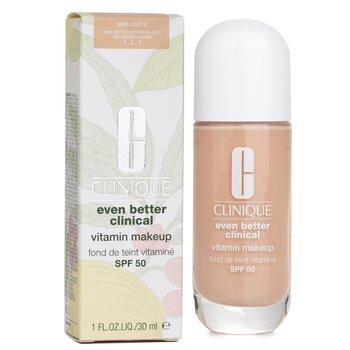 Clinique Even Better Clinical Vitamin MakeUp Foundation SPF 50 2 Light Cool