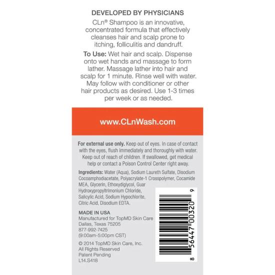CLn Skin Care CLn Healthy Scalp Shampoo 89ml