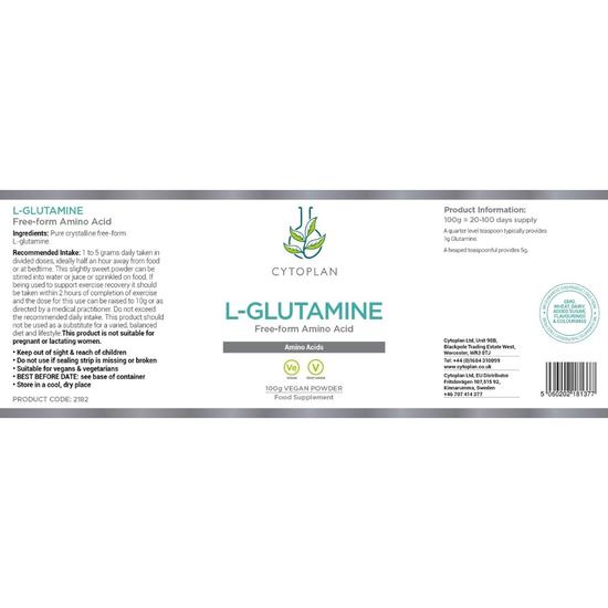 Cytoplan L-Glutamine Powder 100g