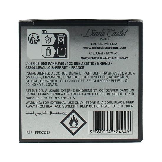 Diane Castel Silver Wolf Eau De Parfum 100ml