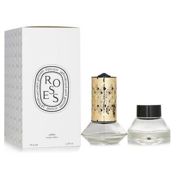 Diptyque Hourglass Diffuser Roses 75ml
