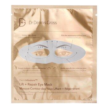 Dr Dennis Gross Skincare DermInfusions Lift + Repair Eye Mask 4pcs
