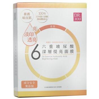 DR. JOU Six Essence Hyaluronic Brighten Mask 7pcs
