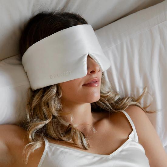 Drowsy Silk Sleep Mask Green Sapphire