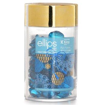 Ellips Hair Vitamin Heat Protection Oil Pure Natura 50capsules x1ml