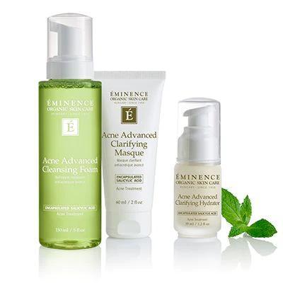 Eminence Organic Skin Care Acne Advanced Treatment System