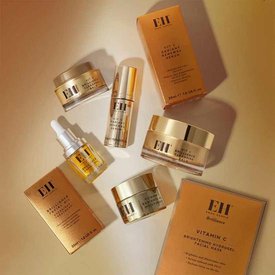 Emma Hardie Vit C Brilliance Cleansing Balm With Dual Action Cleansing Cloth 50g
