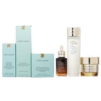Estée Lauder Advanced Night Repair Advanced Night Repair Essentials Set: Advanced Night Repair 50ml+ Micro Essence 150ml+ Revitalising Supreme+ Creme 75ml 3pcs