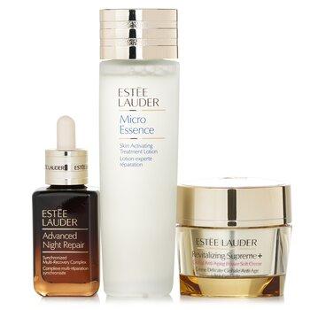 Estée Lauder Advanced Night Repair Advanced Night Repair Essentials Set: Advanced Night Repair 50ml+ Micro Essence 150ml+ Revitalising Supreme+ Creme 75ml 3pcs