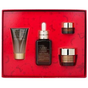 Estée Lauder The Lift + Glow Routine Skin Care Set: 4pcs